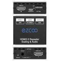 Kabel Ezcoo 4K HDMI 2.0 SPLITTER 1X2 HDMI - HDMI 1 m