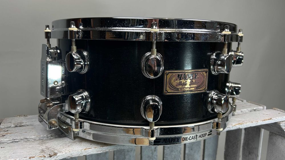 Mapex Maple Deluxe 14" x 6,5” - Black Panther ML4658D - Werbel