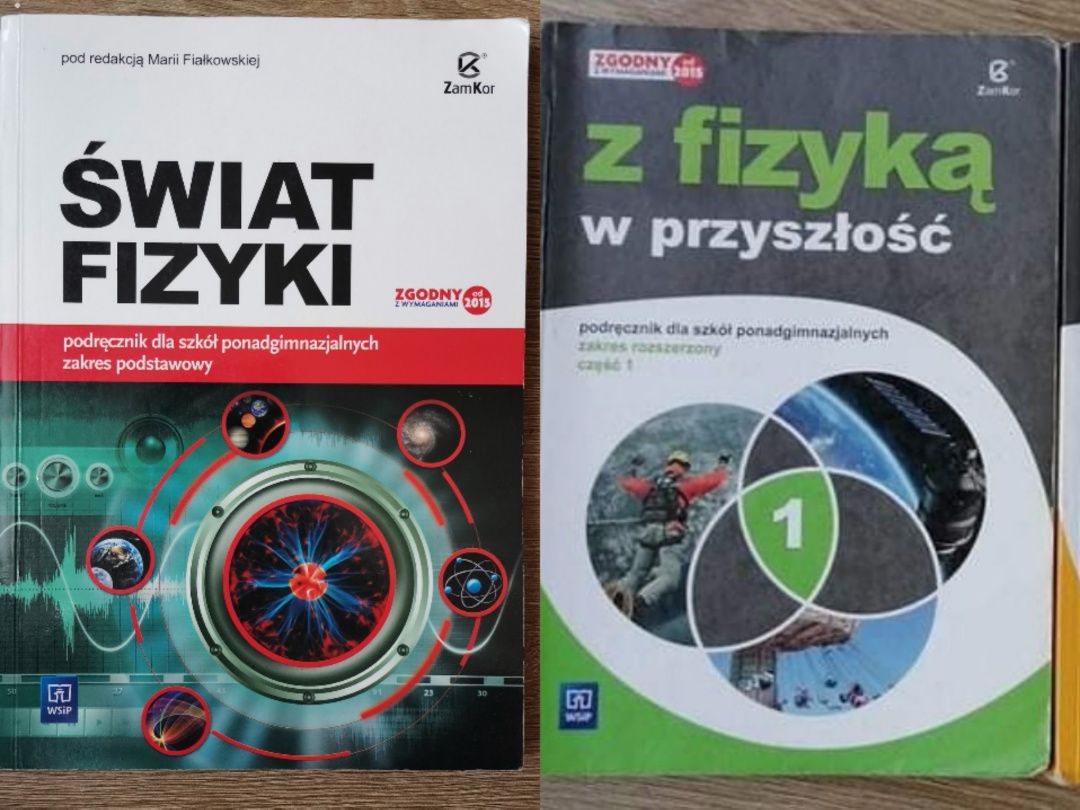 "Z Fizyką w przyszłość 1" i "Świat Fizyki"