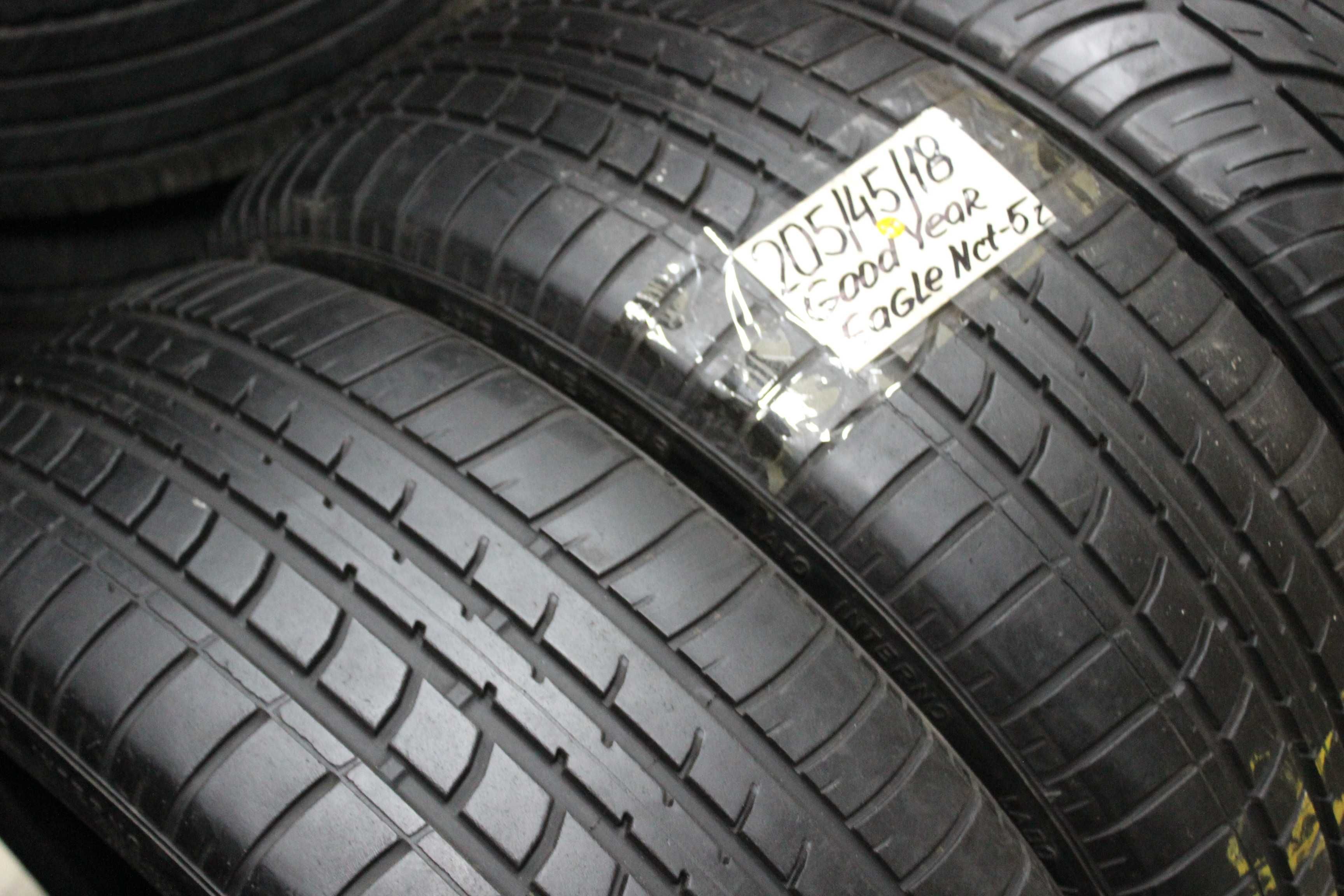 пара 2 штуки летней резины 205-45- R18 GOODYEAR Germany