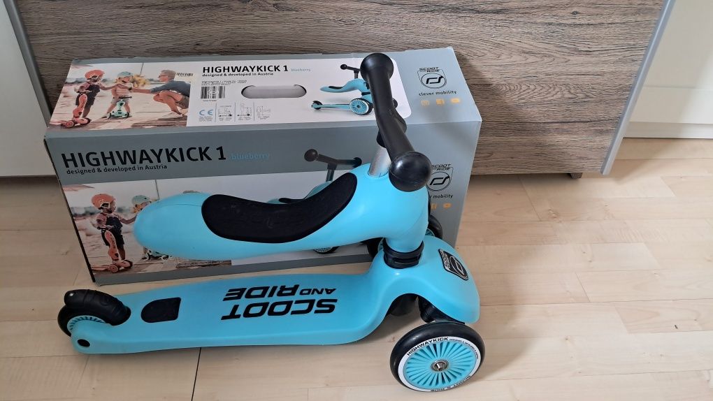 Jeździk i hulajnoga 2w1 Scootandride