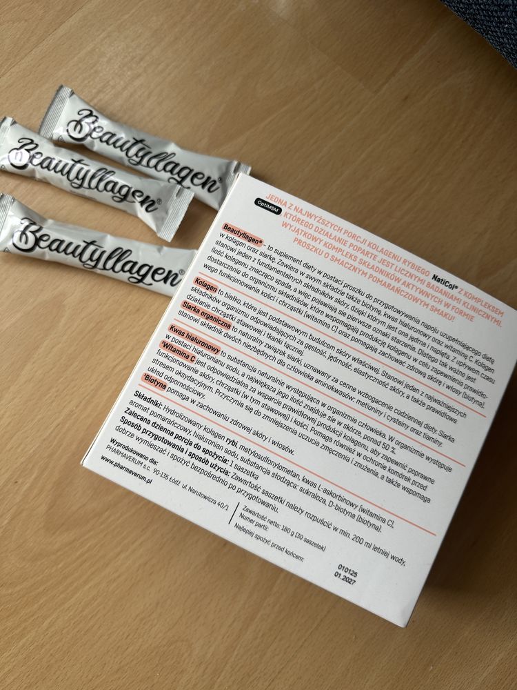 Beautyllagen Saszetki z kolagenem