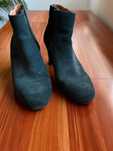 Botas camurça verde Bimba y Lola