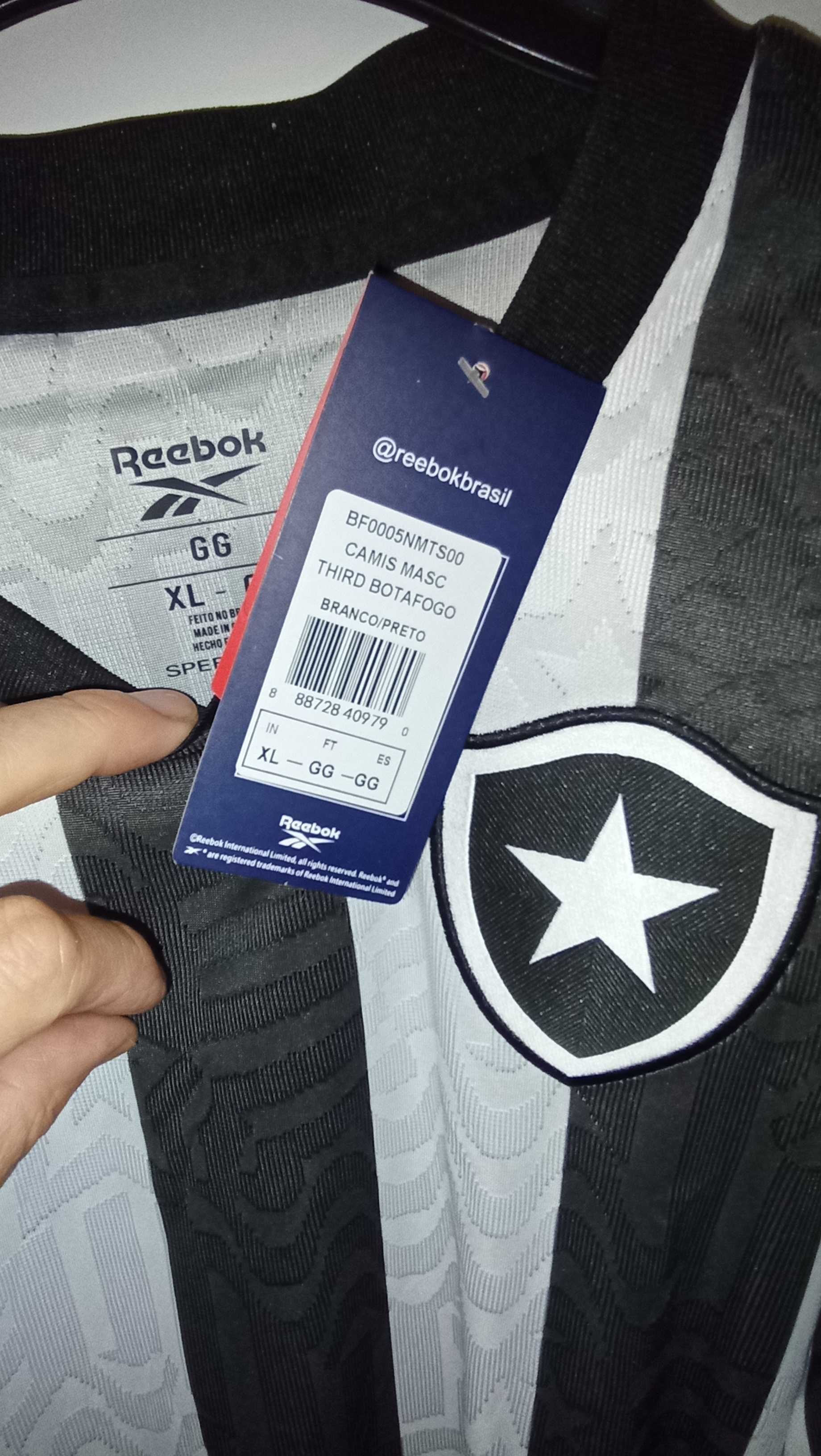 Camisola Botafogo reebok XL