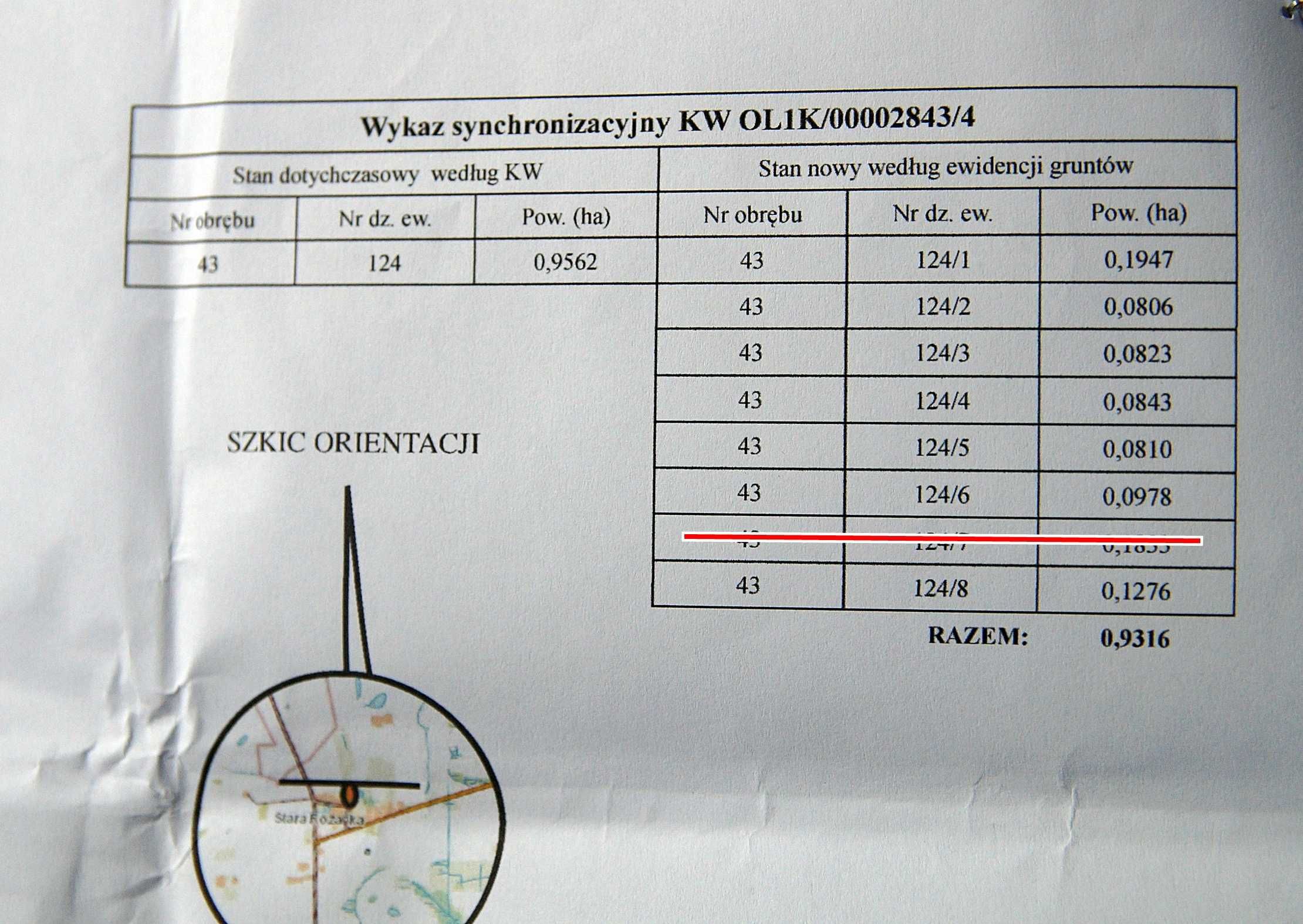 Działka budowlana   Stara Różanka 1947M2
