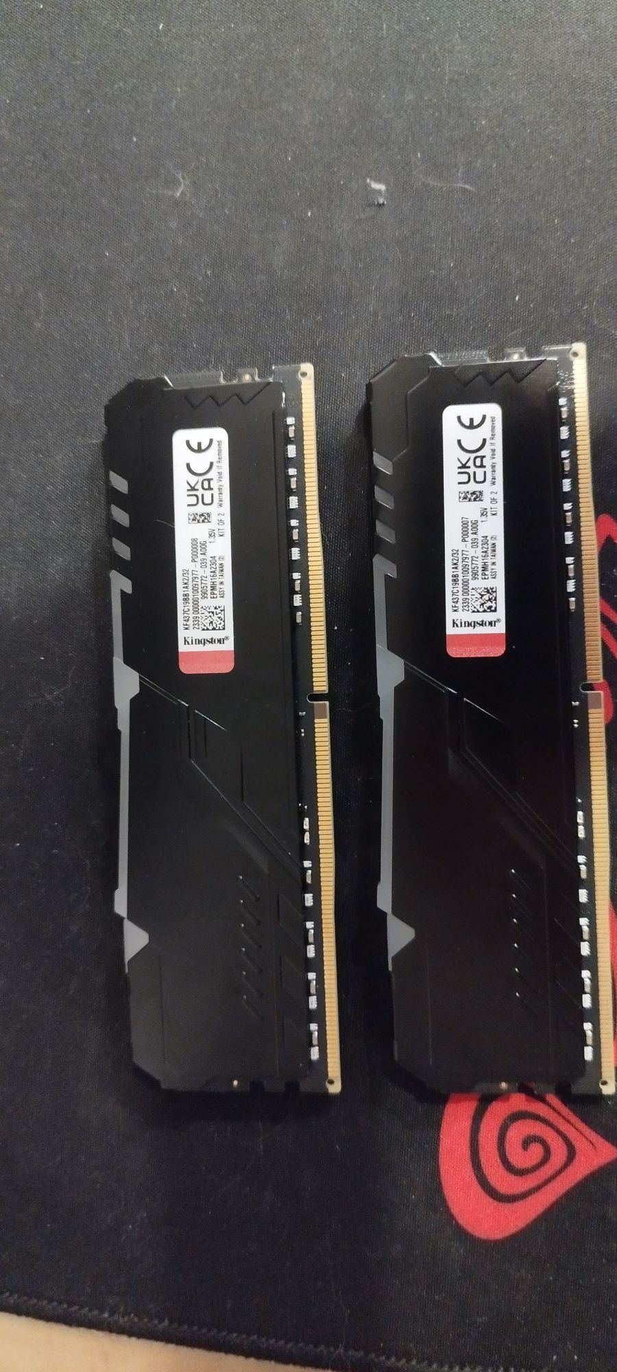 kości RAM Kingston Fury Beast ddr4 32gb(2×16) 3733Mhz Cl 19 Gwarancja