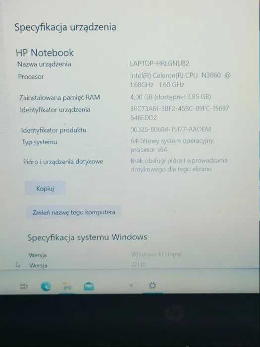 2004/24 Laptop HP RTL97238E 4GB/120GB