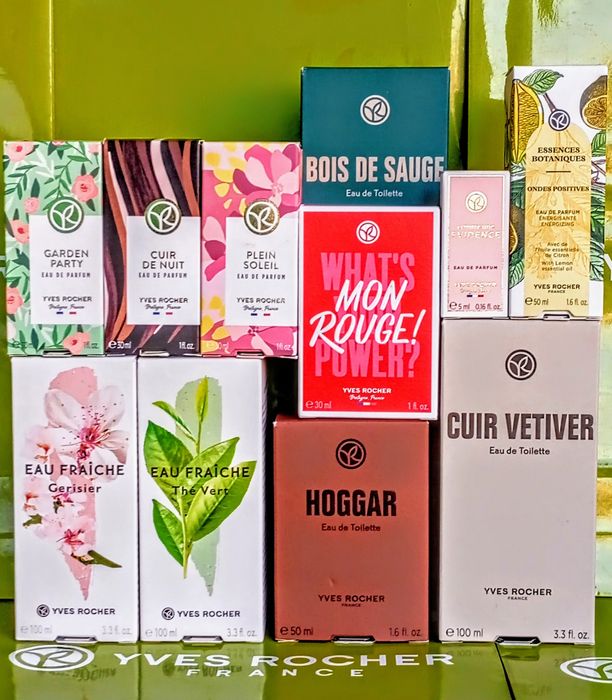 Ів Роше. Hoggar, Cuir Vetiver, Plein soleil, Garden party,Cuir de nuit