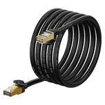 Baseus Speed Seven szybki kabel sieciowy Rj45/10Gbps 3m czarny (wkjs)
