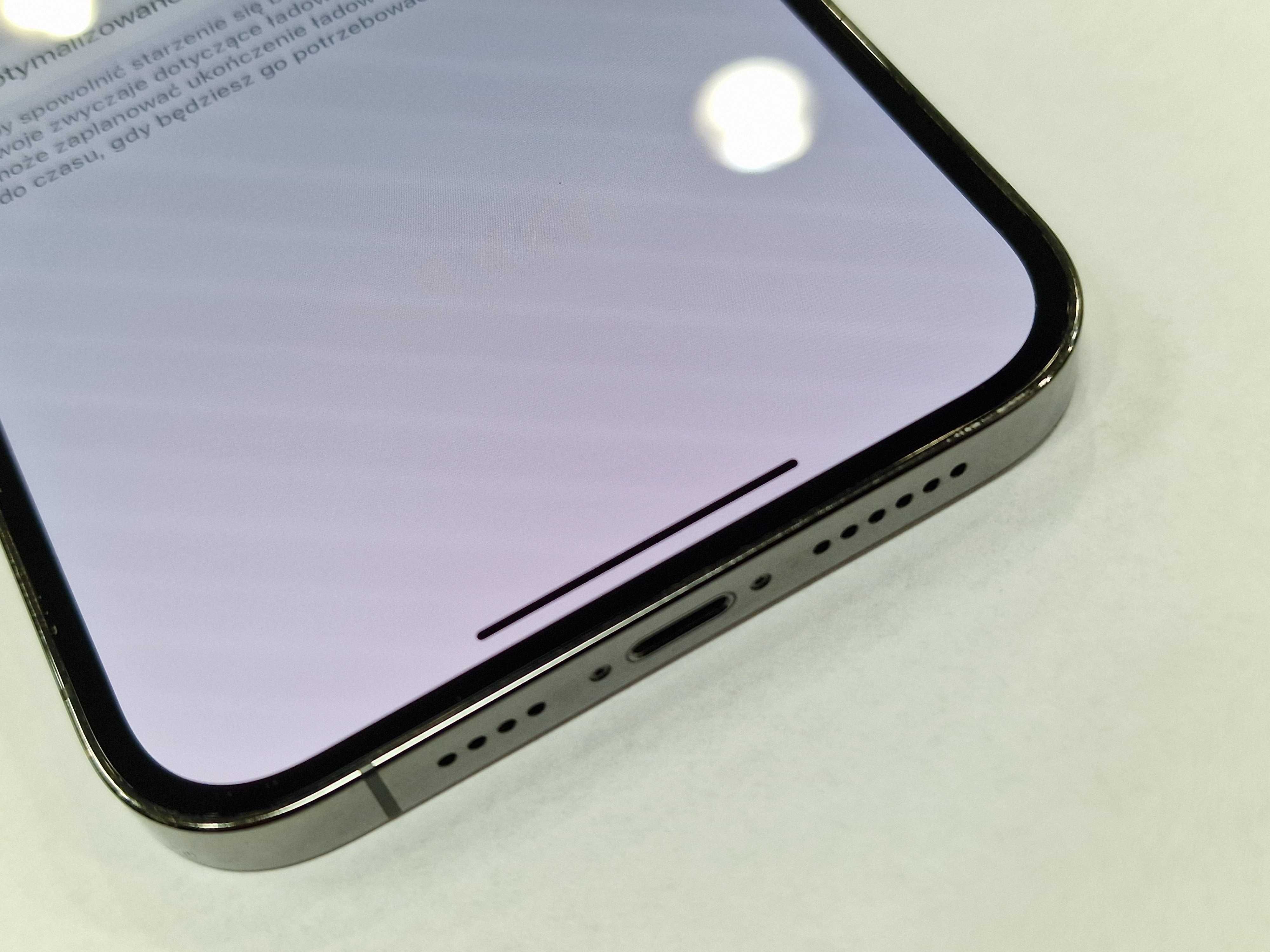 Iphone 13 PRO MAX 1TB/ Graphite/ Bat 85%/ Grade A- + ładowarka