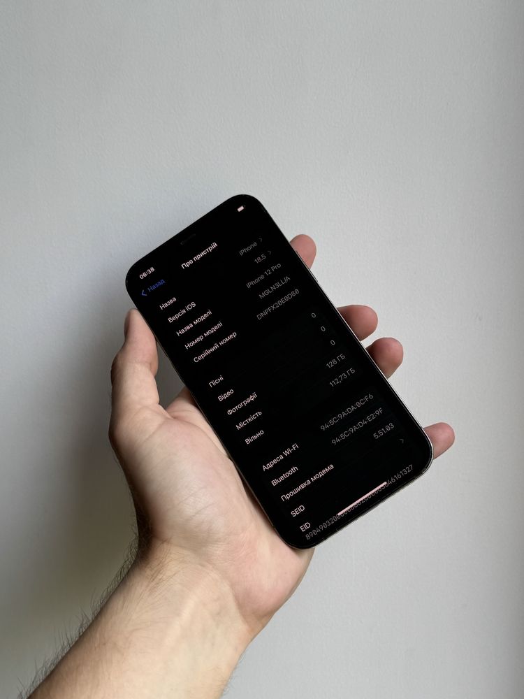 iPhone 12 Pro 128 Gb Graphite Neverlock АКБ 87%