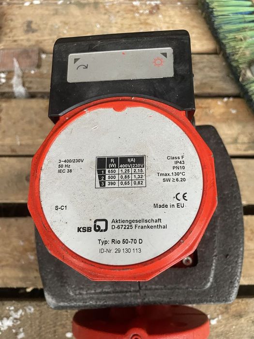 pompa ksb rio 50-70d 3~400v jak wilo top-s 50/7