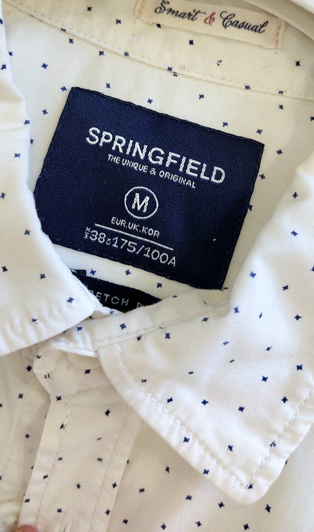 Camisa branca homem | Springfield - Tam M