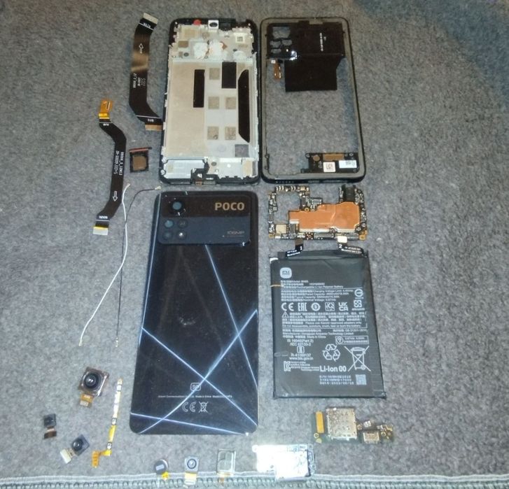 Poco x4 pro розборка
