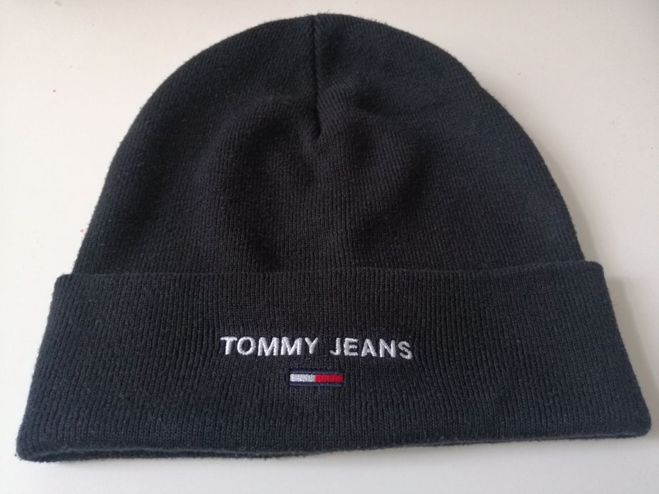 Tommy Jeans czapka czarna