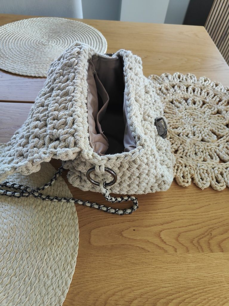 Torebka ręcznie wykonana , handmade