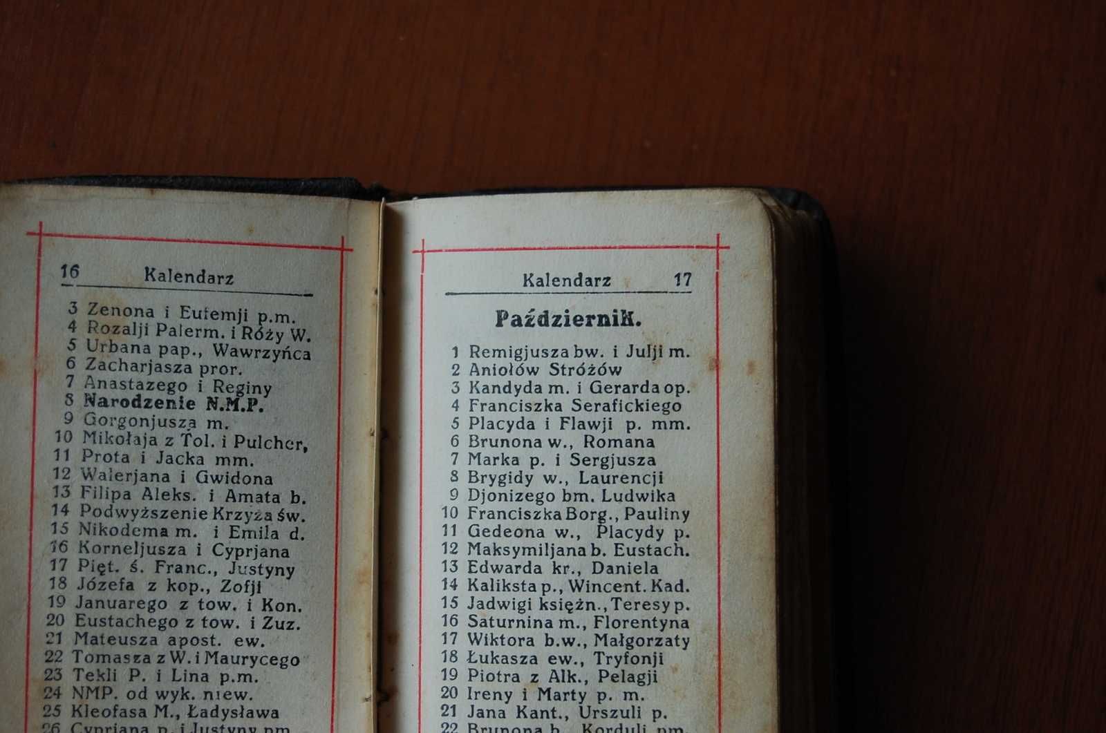 Stary, 100 - letni modlitewnik. Książeczka do nabożeństwa Boga Rodzico