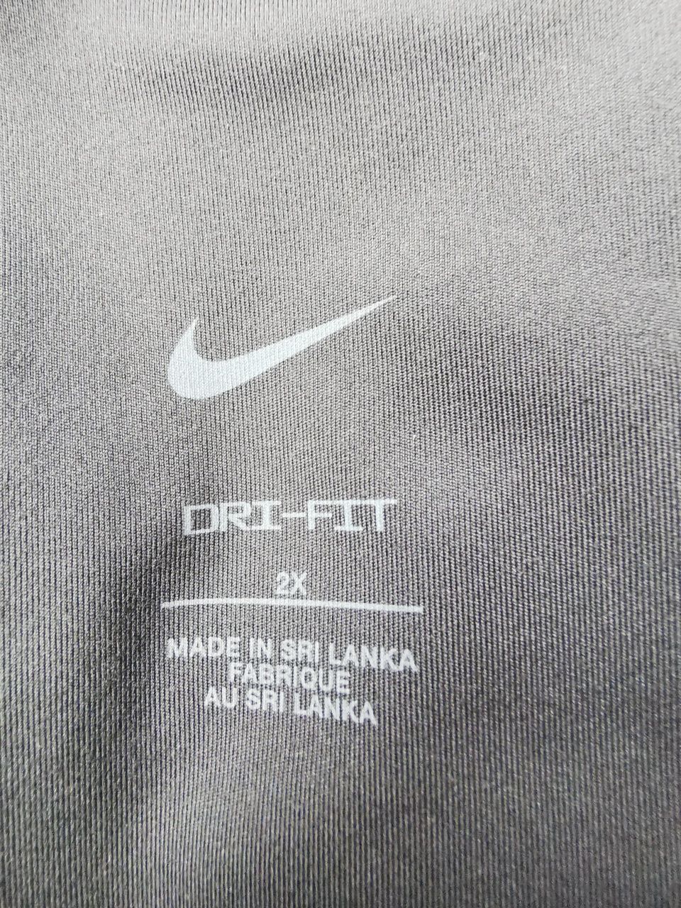 Czarne legginsy Nike one Dri-fit 2X