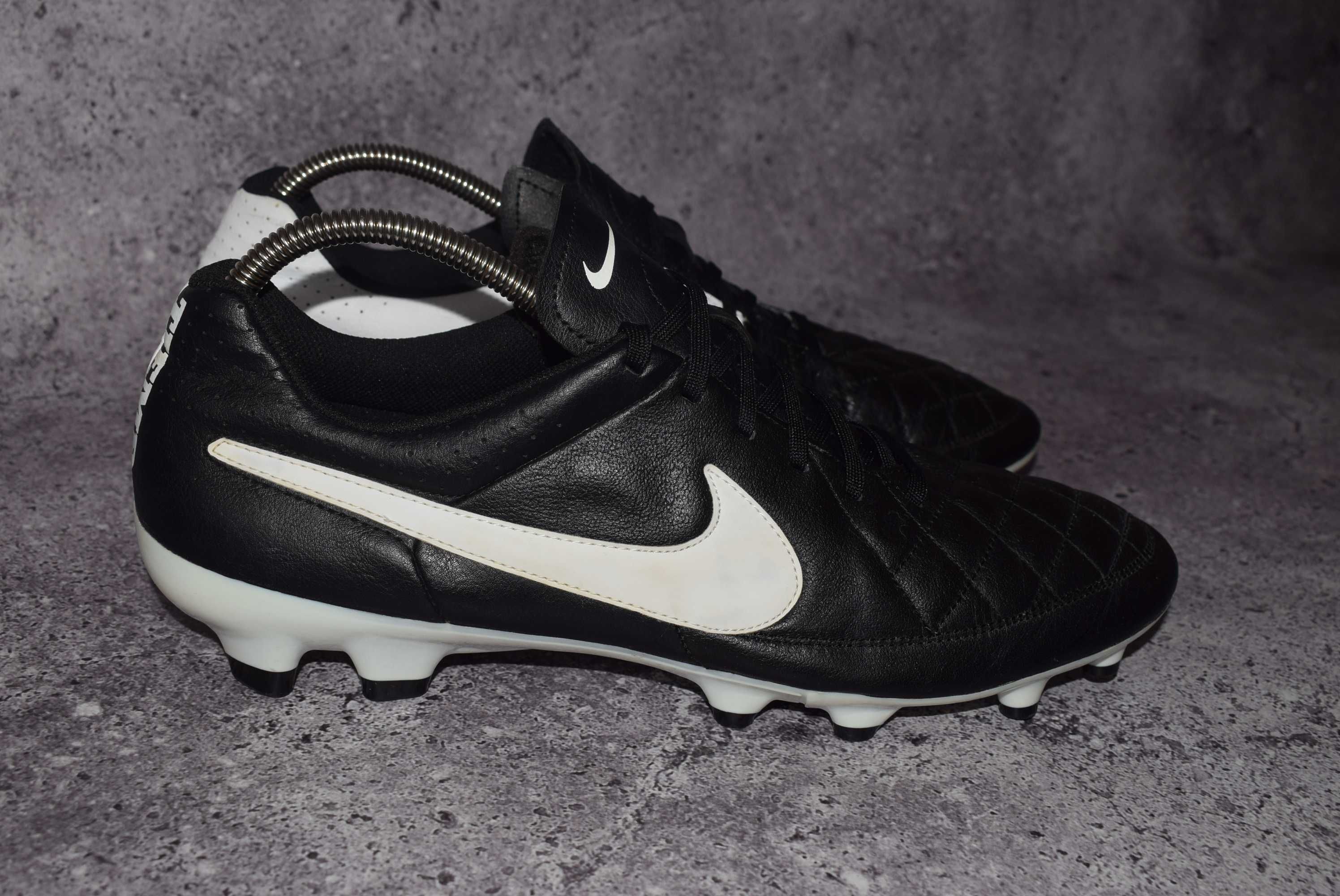 Nike Tiempo Genio FG (Футбольные Кожаные Копы Бутсы Найк Тьемпо )