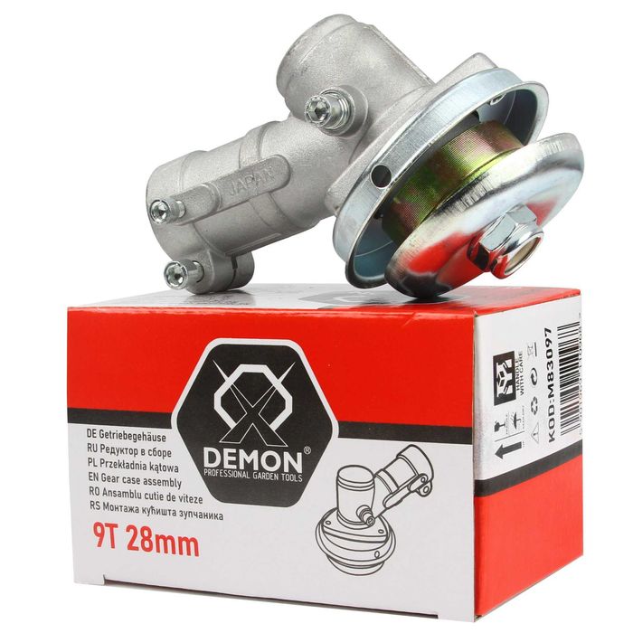 Przekładnia kątowa do kosy spalinowej Demon 28mm 9 frezów