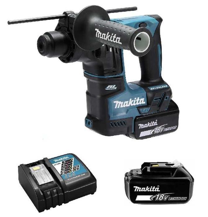 Młotowiertarka Makita DHR171 + ładowarka + akumulator, zestaw!