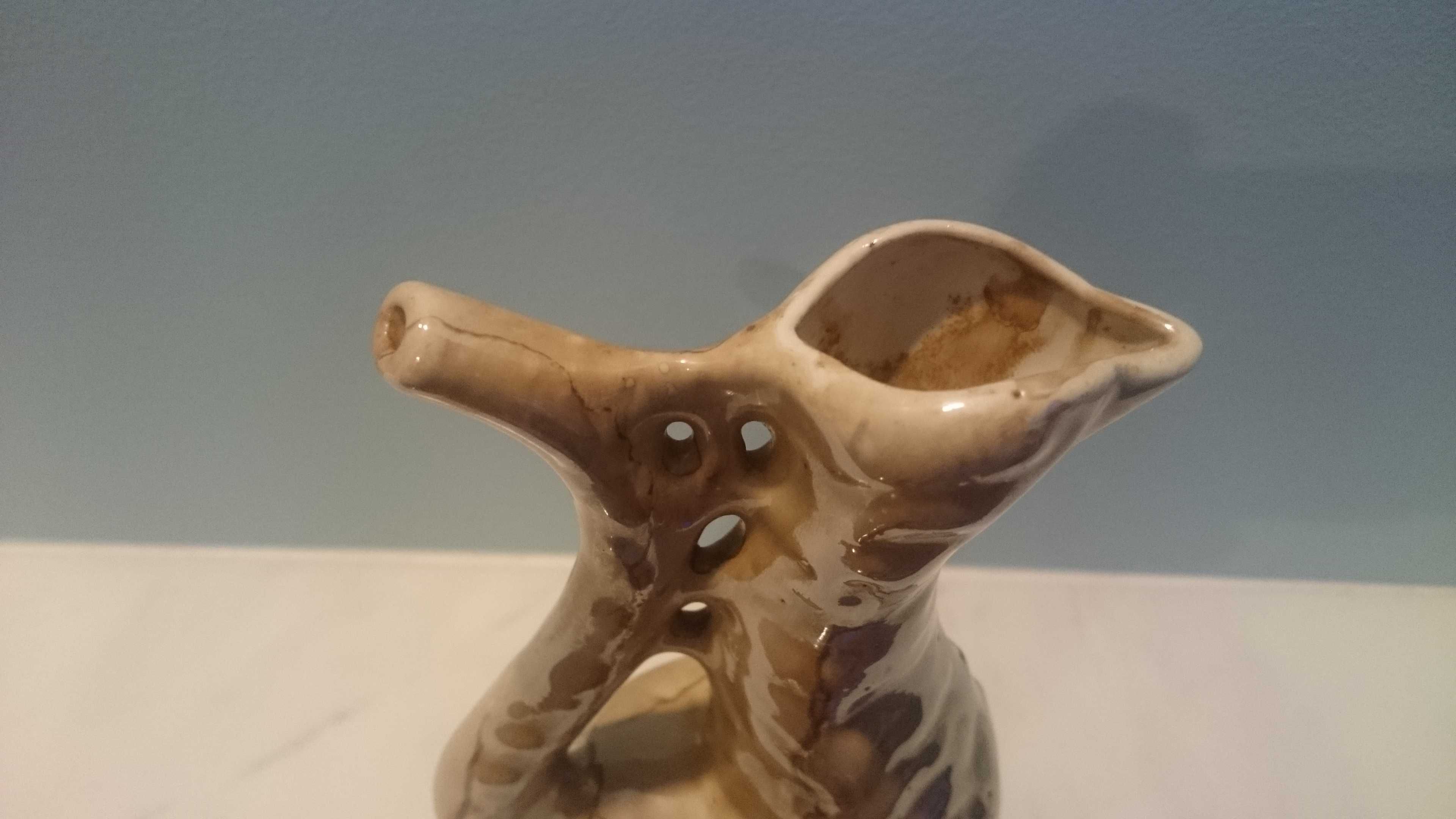 Ceramika porcelana PRL pijałka uzdrowiskowa