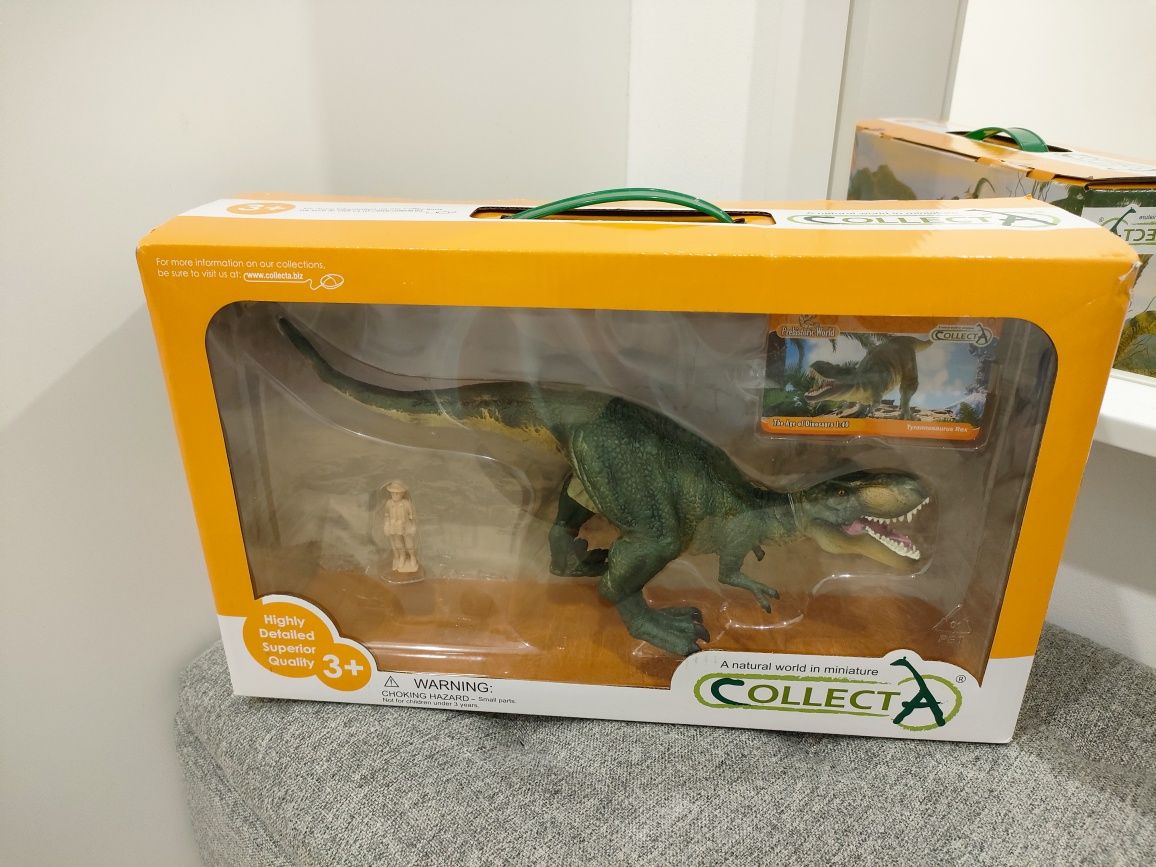 Dinozaur zabawka duży Collecta tyranozaur rex deluxe