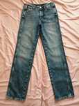 Jeansy z wysokim stanem Massimo Dutti