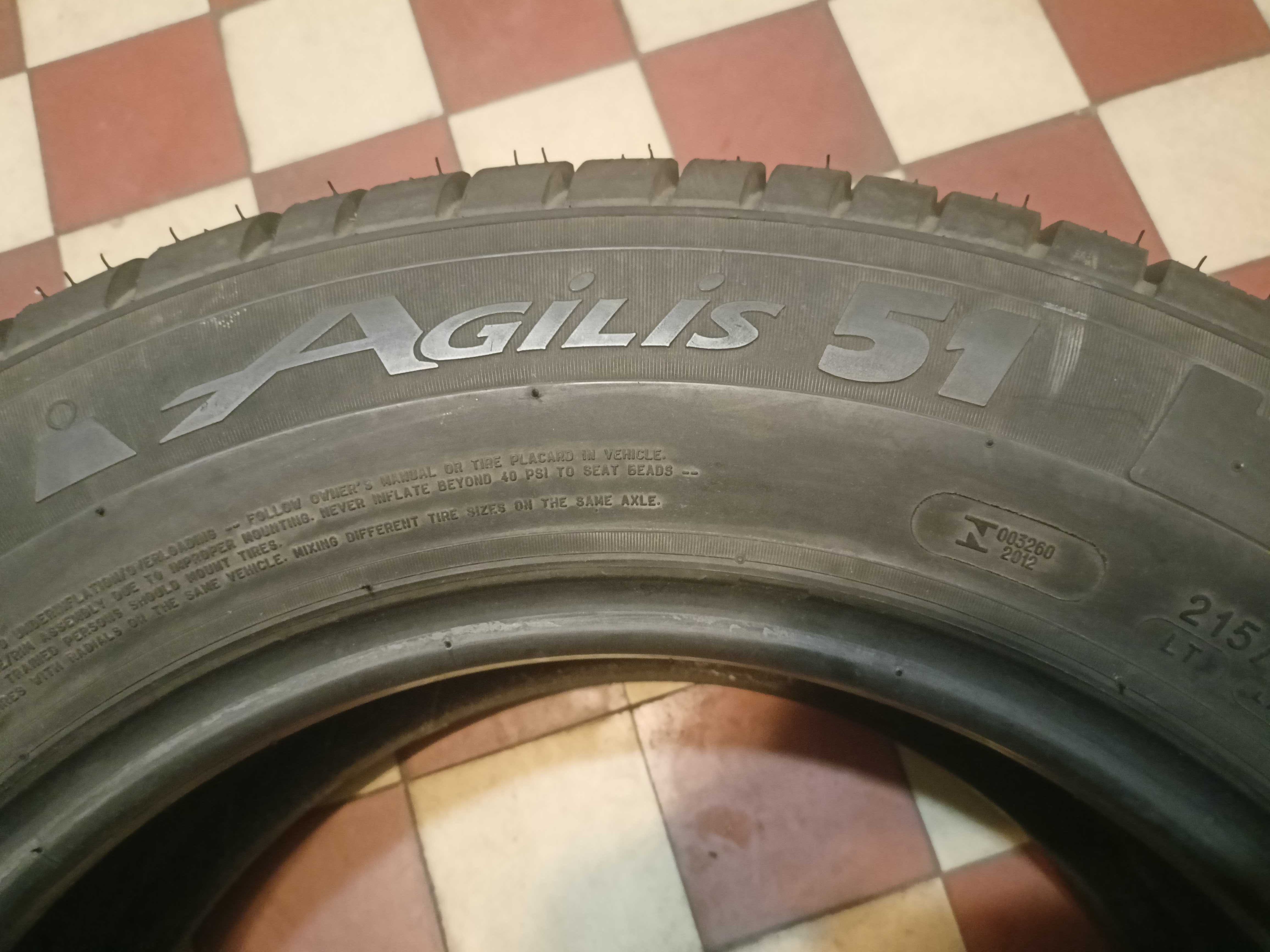 Michelin Agilis 51 215/65R16C 106/104T #73&