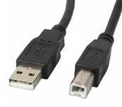 Kabel przewód USB 2.0 do drukarki ok. 1m nowy + kabel ósemka