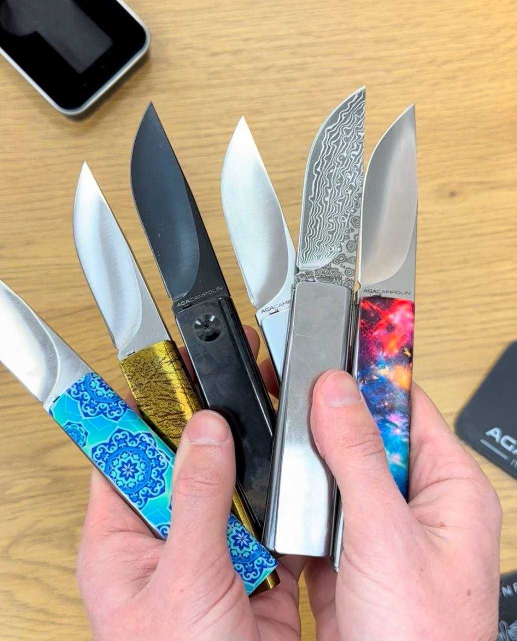 Cкладний ніж A.G.A CAMPOLIN Dragonfly Steel