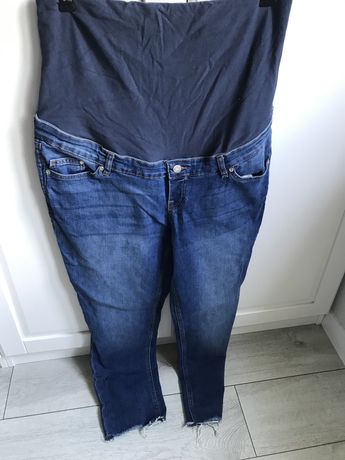 Ciazowe jeansy typu girlfriend H&M roz L
