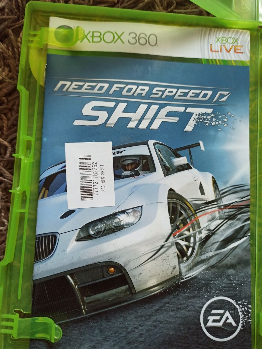 Need for speed Shift WRC gry xbox 360 wyścigi samochodowe