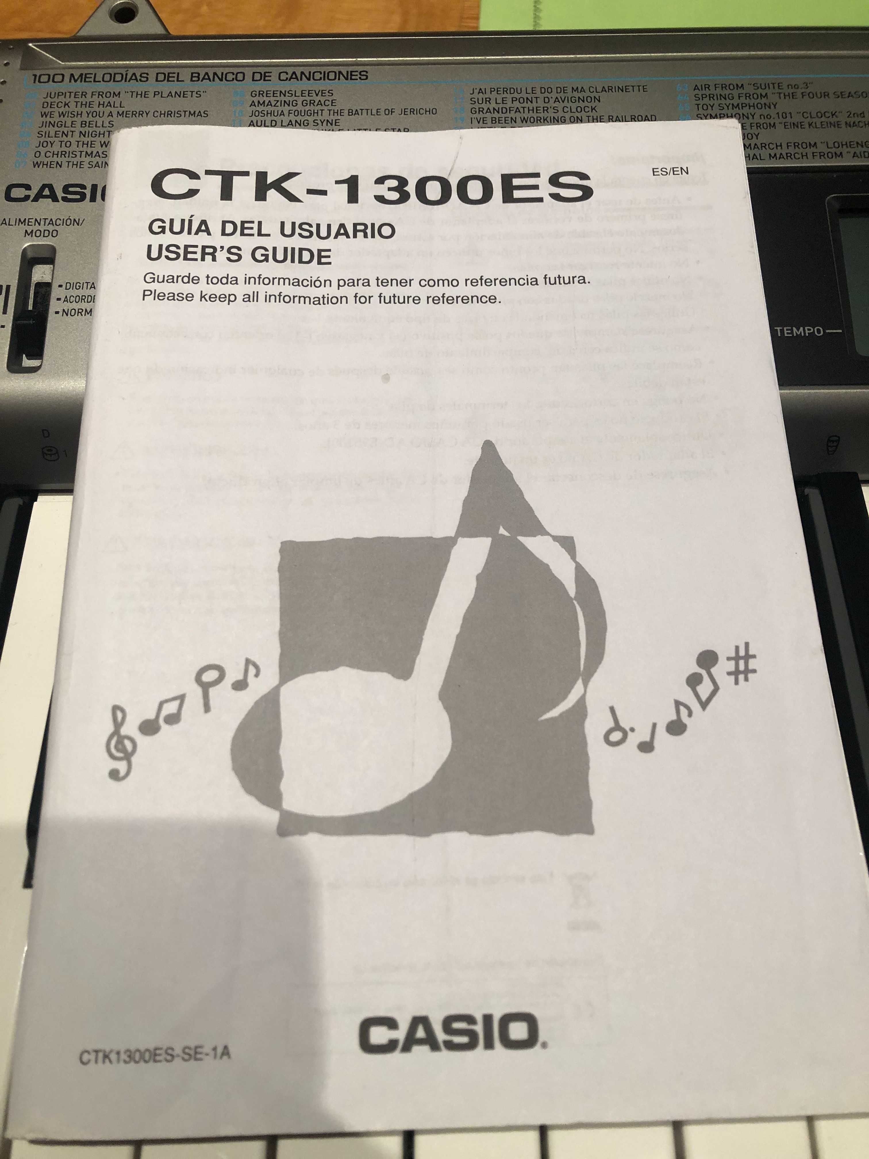 Teclado CASIO CTK-1300ES