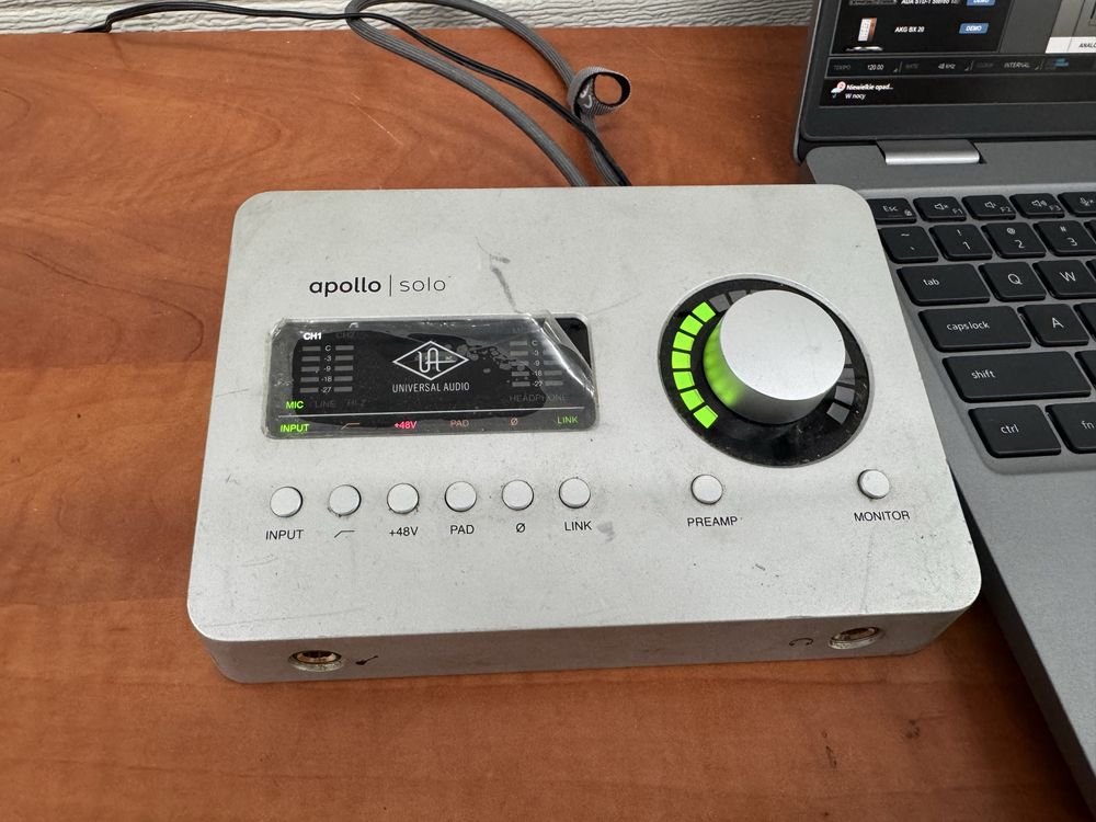 Universal Audio UAD SOLO APOLLO wersja pod windows okazja najtaniej