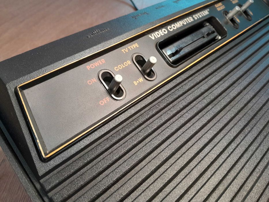 ATARI - Clássica consola 1981 - "Woody" - Testada!