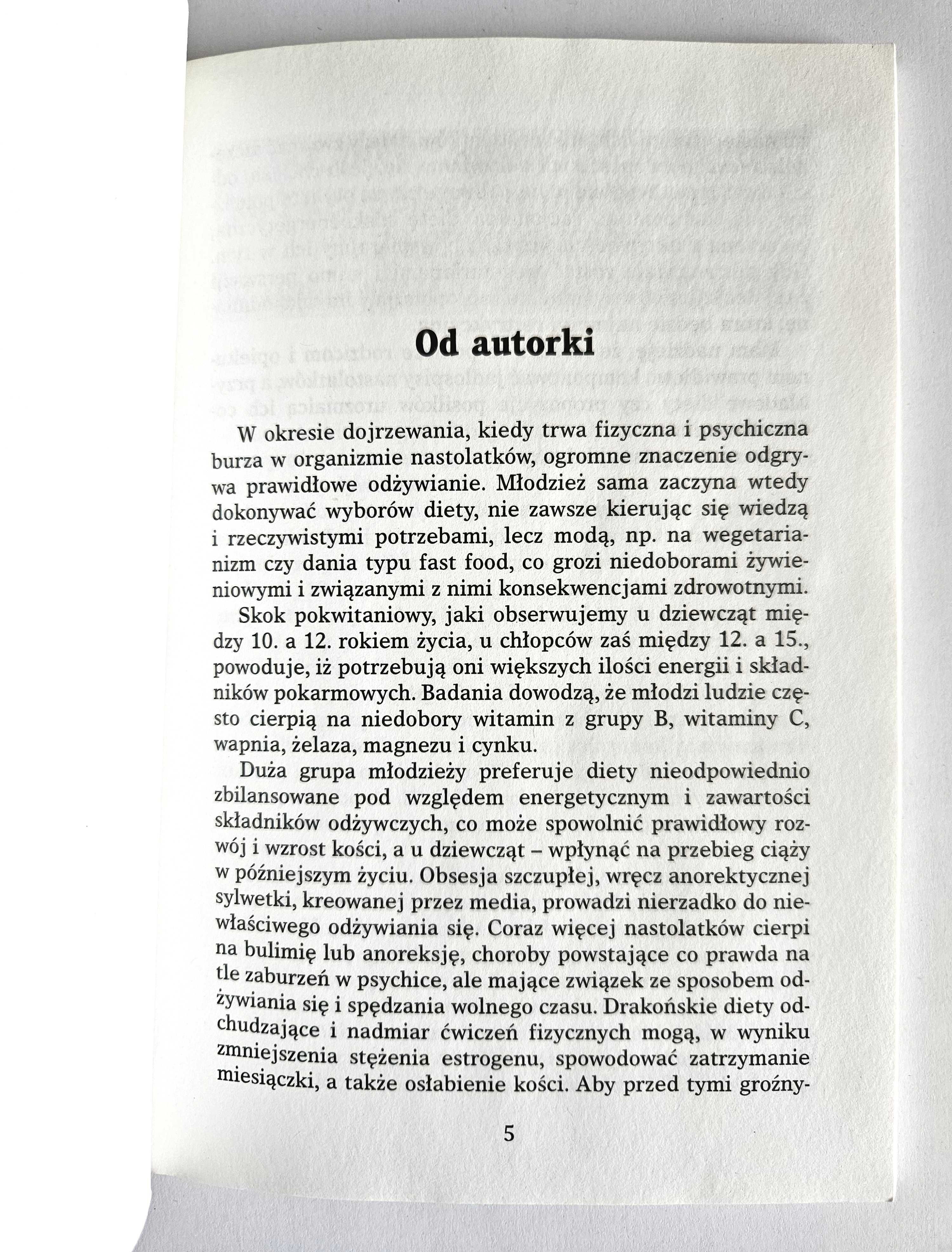 Dieta dla NASTOLATKÓW - Edyta Gulińska