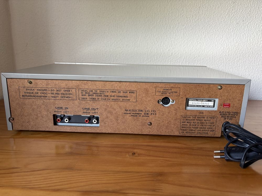 Deck Akai CS-F11