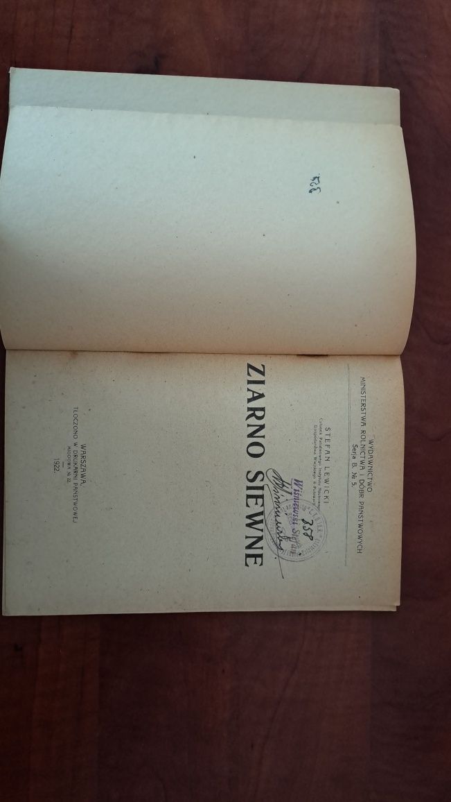 Stefan Lewicki "Ziarno siewne"