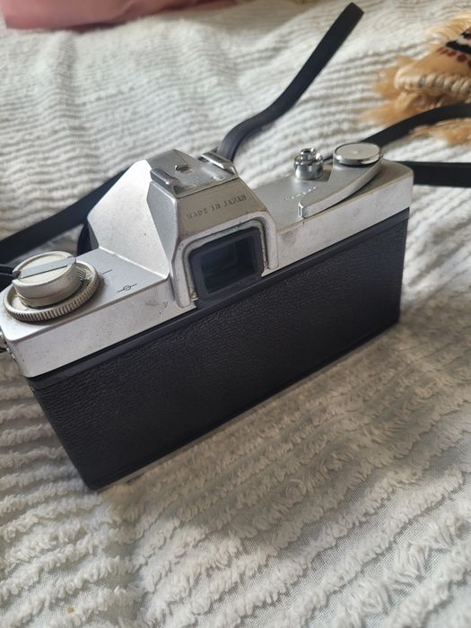 Aparat zabytkowy analogowy Ricoh Singlex TLS 1:2.8 f=55mm