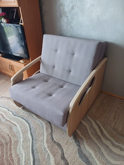 Fotel rozkładany z funkcją spania