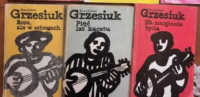 Cena za całość trylogii Grzesiuka 38zł