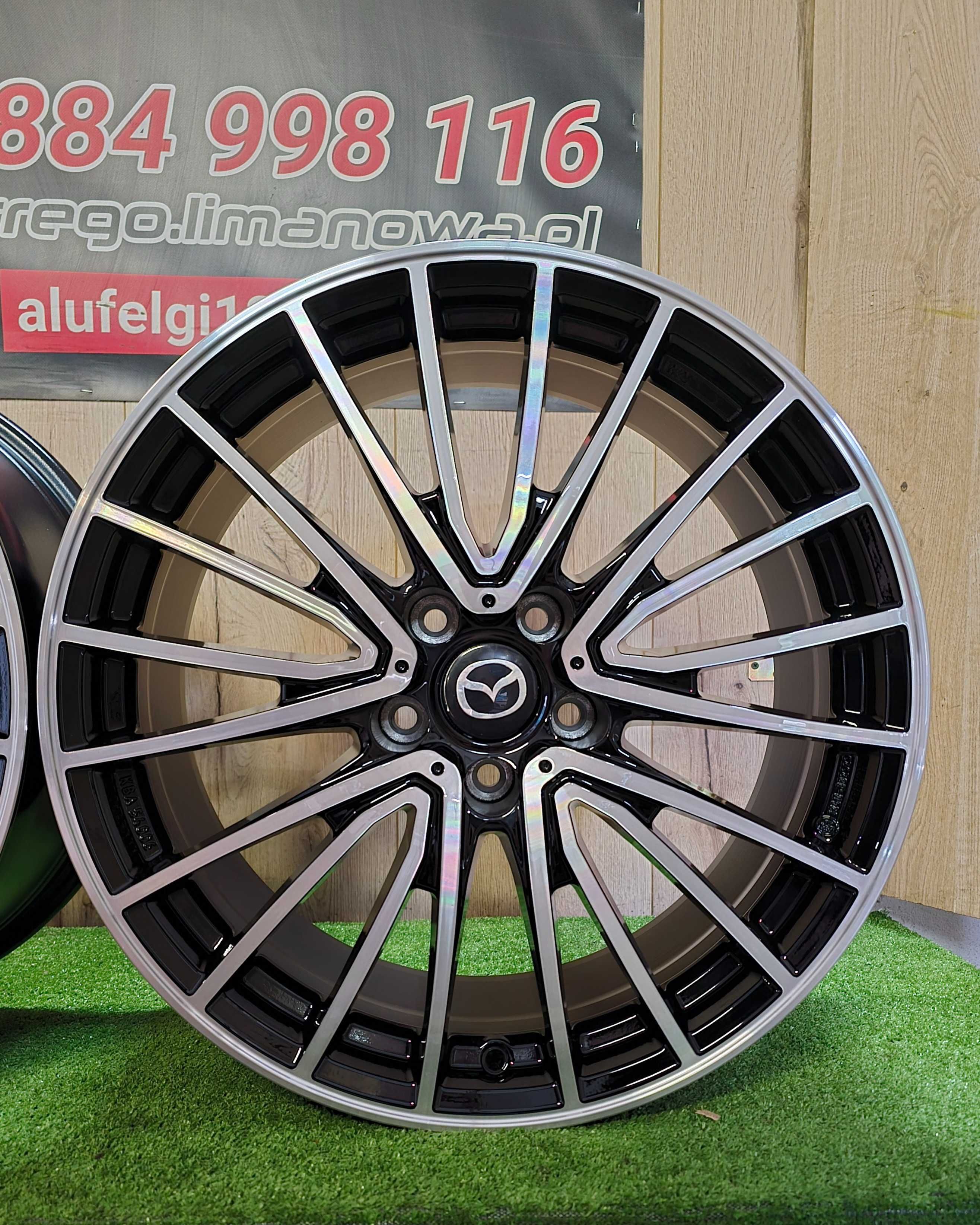 NOWE ALUFELGI MAZDA 19x5x114,3 -Mazda3,5,Cx30,Cx3,Cx5,Cx60,Cx7,Cx9,Mx5