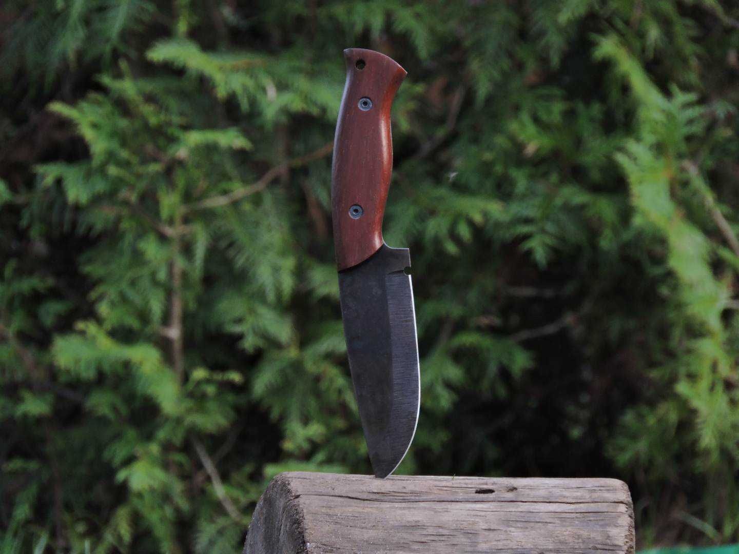 Nóż Ręcznie Robiony "Wallaba" Bushcraft Knifemaking Custom