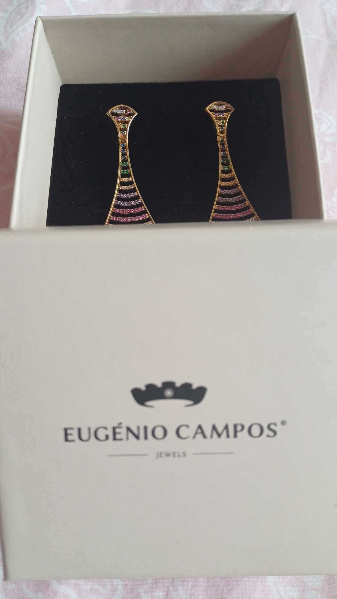 Conjunto de colar e brincos