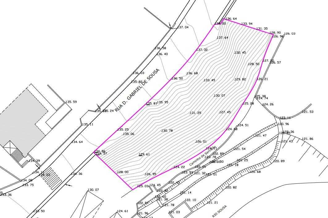 Terreno 1300m2 para construção com projeto aprovado