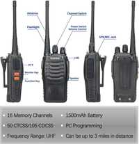 Walkie-talkie como novo