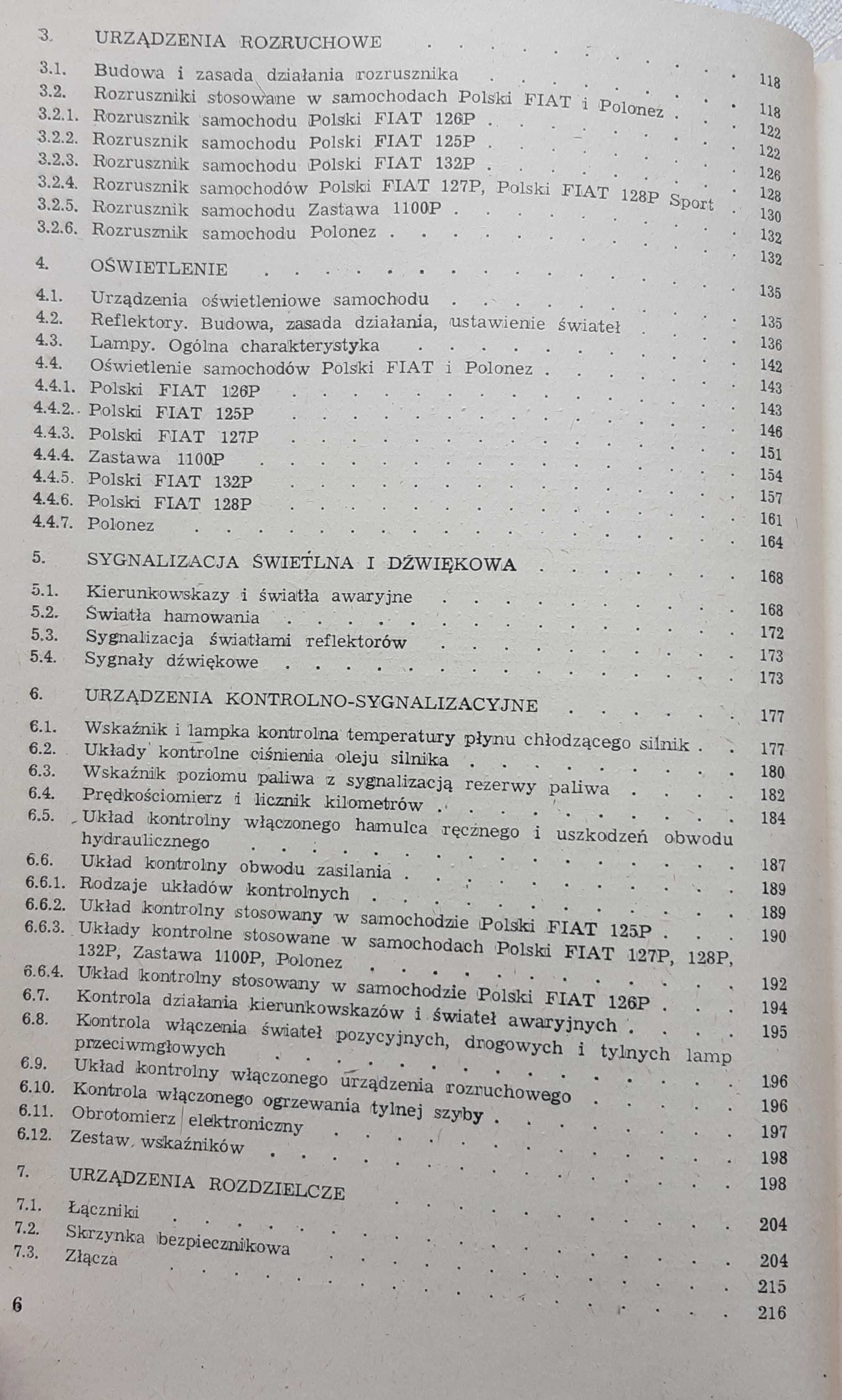 Książka "Elektrotechnika samochodów Polski Fiat i Polonez" Demidowicz