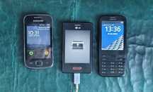 3 Telefony Nokia Samsung LG Sprawne + ład dobry stan Cena za całość