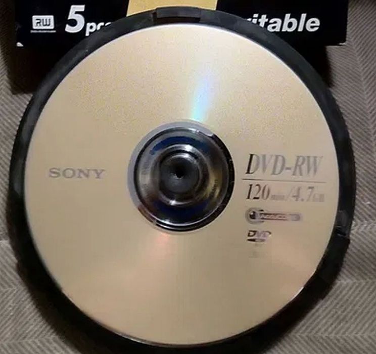 DVD-R Verbatim и CD-RW-DVD-RW диски